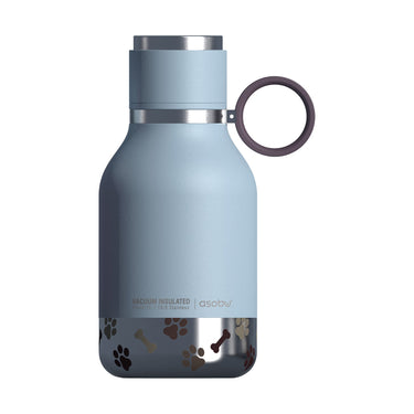 975ml Stainless Steel Travel Water Bottle with Dog Bowl